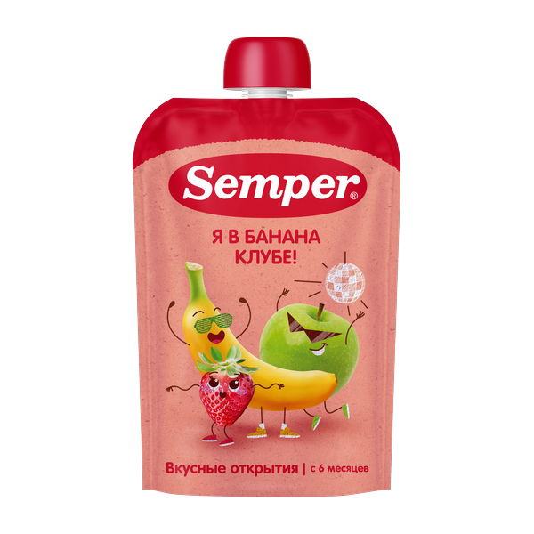 Банан Клубника Яблоко (Я в банана клубе!)